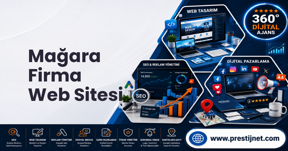 Mağara Firma Web Sitesi