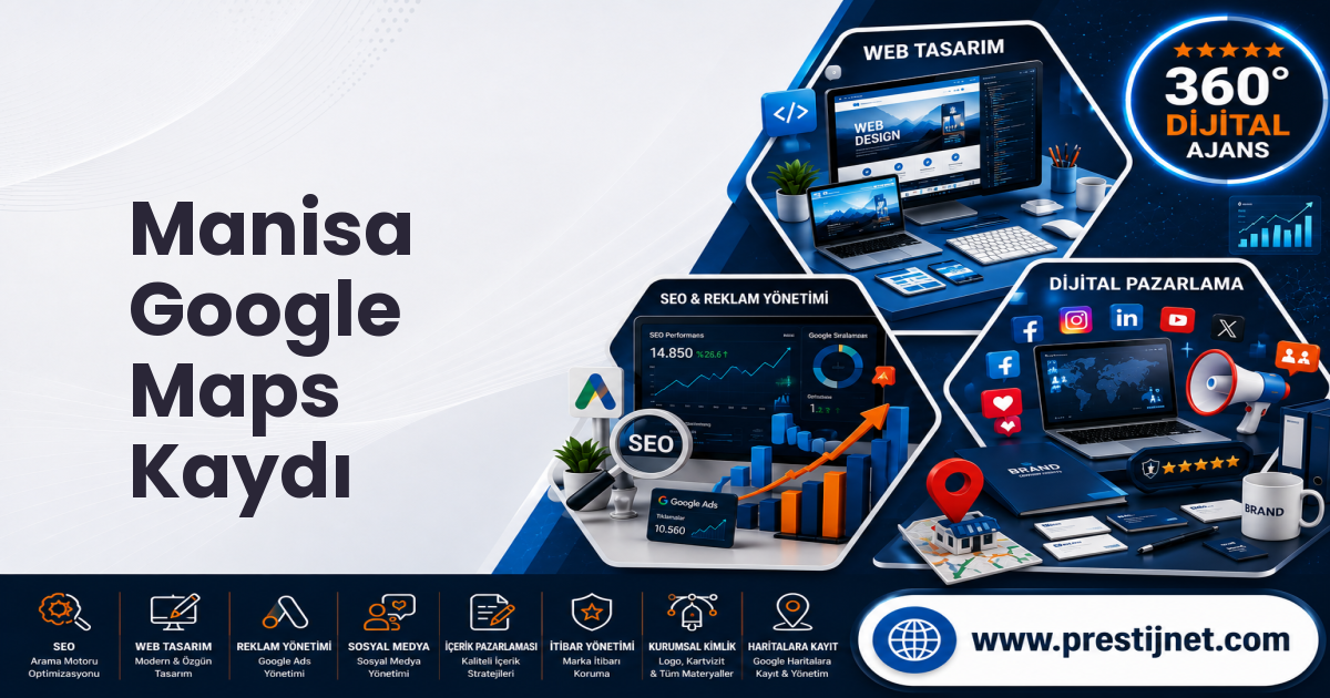Manisa Google Maps Kaydı