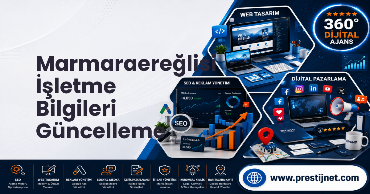 Marmaraereğlisi İşletme Bilgileri Güncelleme