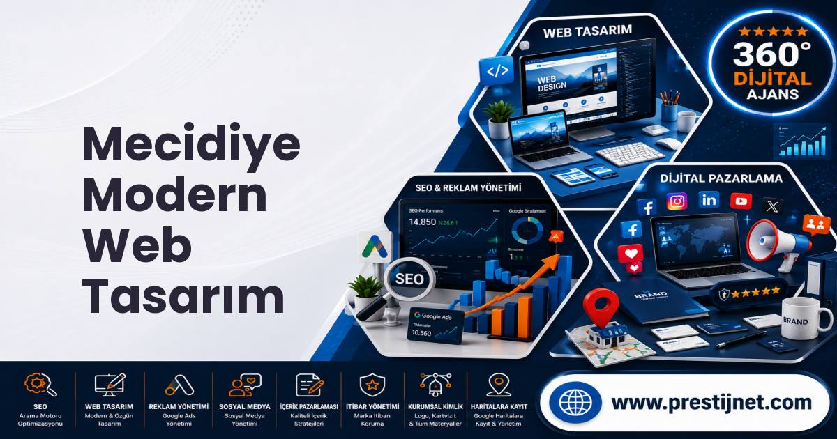Mecidiye Modern Web Tasarım