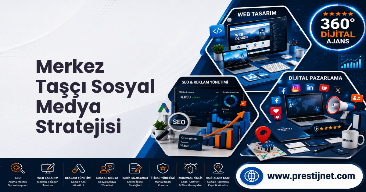 Merkez Taşçı Sosyal Medya Stratejisi