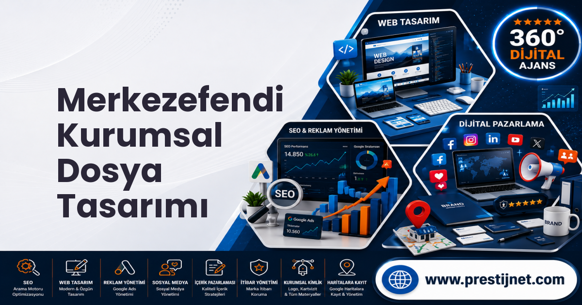 Merkezefendi Kurumsal Dosya Tasarımı
