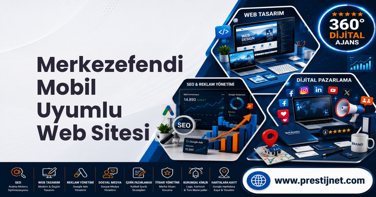 Merkezefendi Mobil Uyumlu Web Sitesi