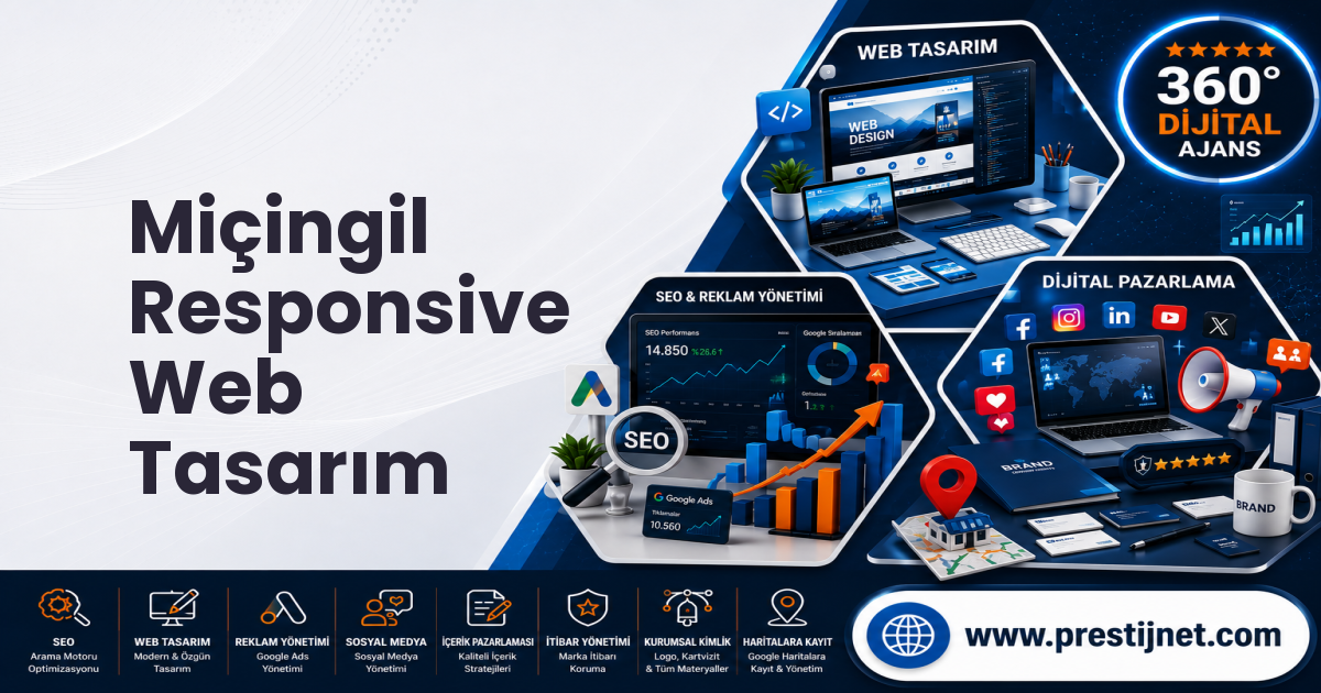 Miçingil Responsive Web Tasarım