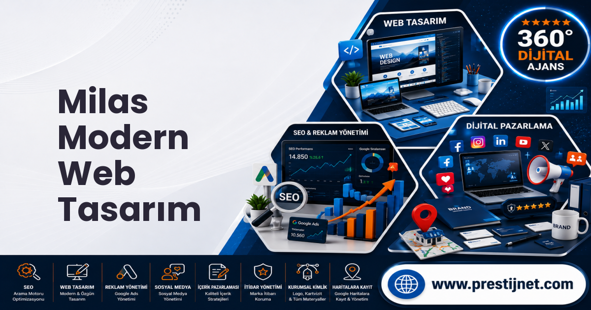 Milas Modern Web Tasarım