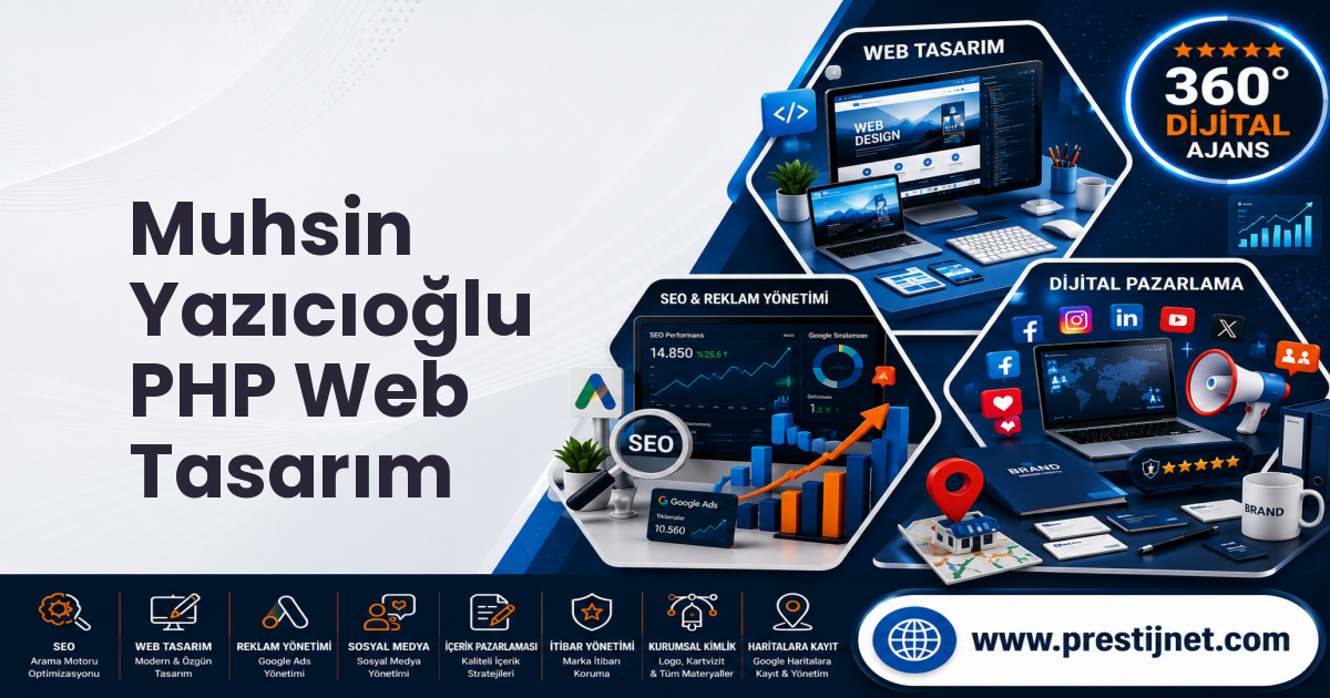 Muhsin Yazıcıoğlu PHP Web Tasarım