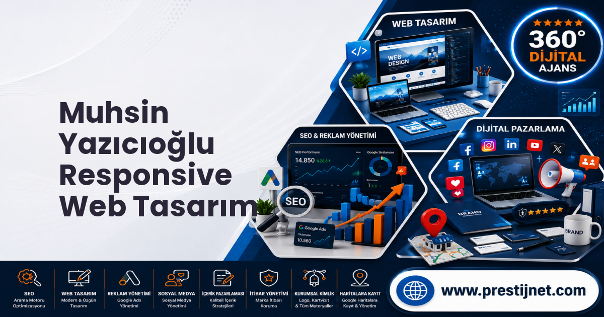Muhsin Yazıcıoğlu Responsive Web Tasarım