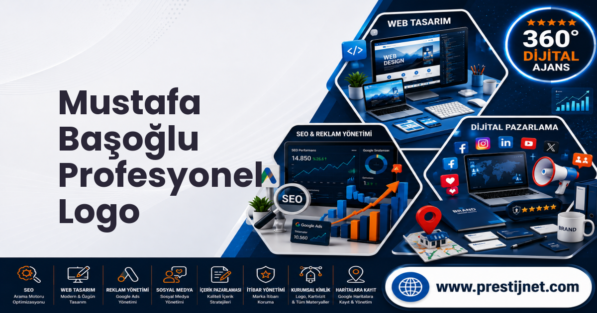 Mustafa Başoğlu Profesyonel Logo