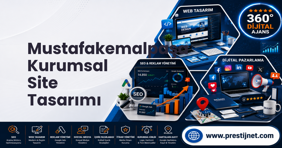 Mustafakemalpaşa Kurumsal Site Tasarımı