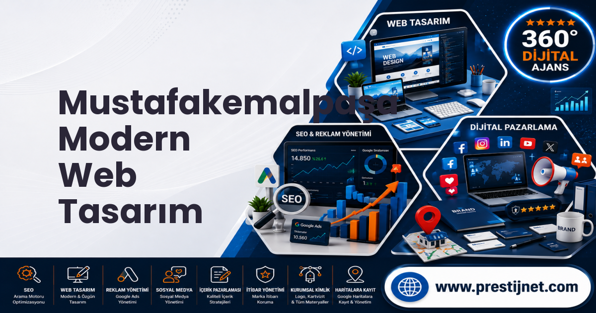 Mustafakemalpaşa Modern Web Tasarım
