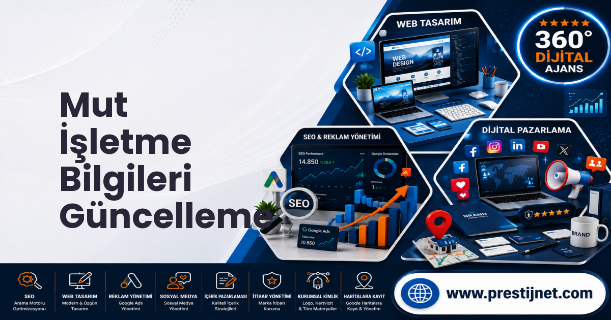 Mut İşletme Bilgileri Güncelleme