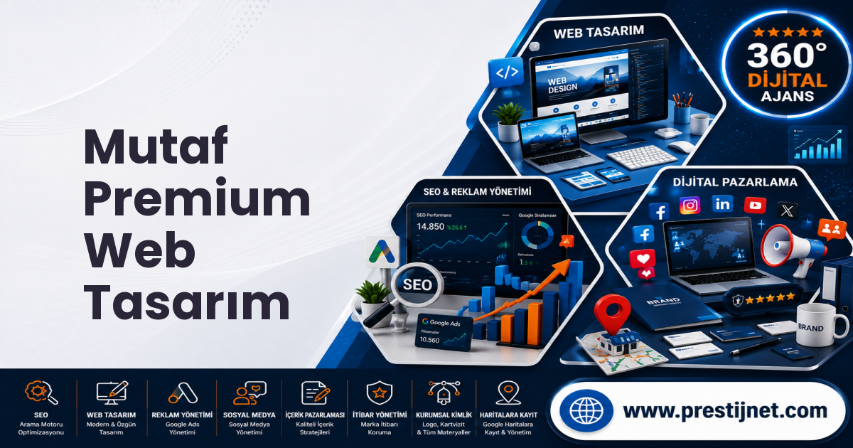 Mutaf Premium Web Tasarım