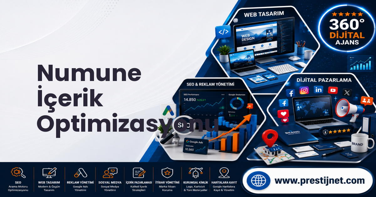 Numune İçerik Optimizasyonu