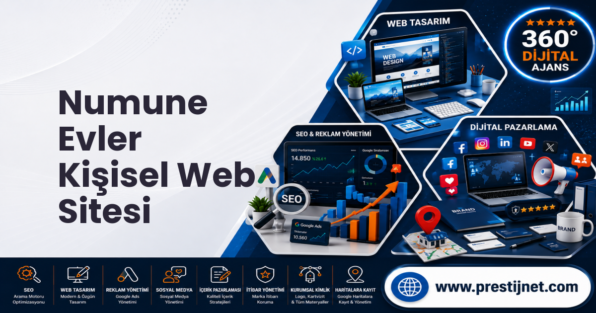Numune Evler Kişisel Web Sitesi