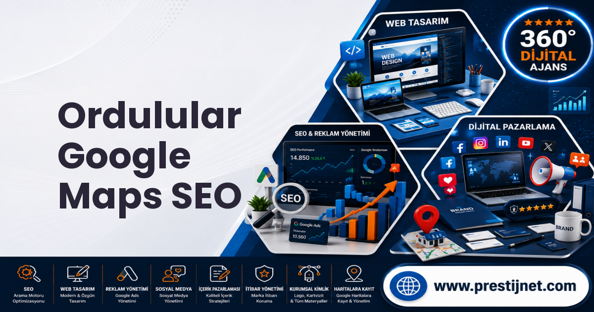 Ordulular Google Maps SEO