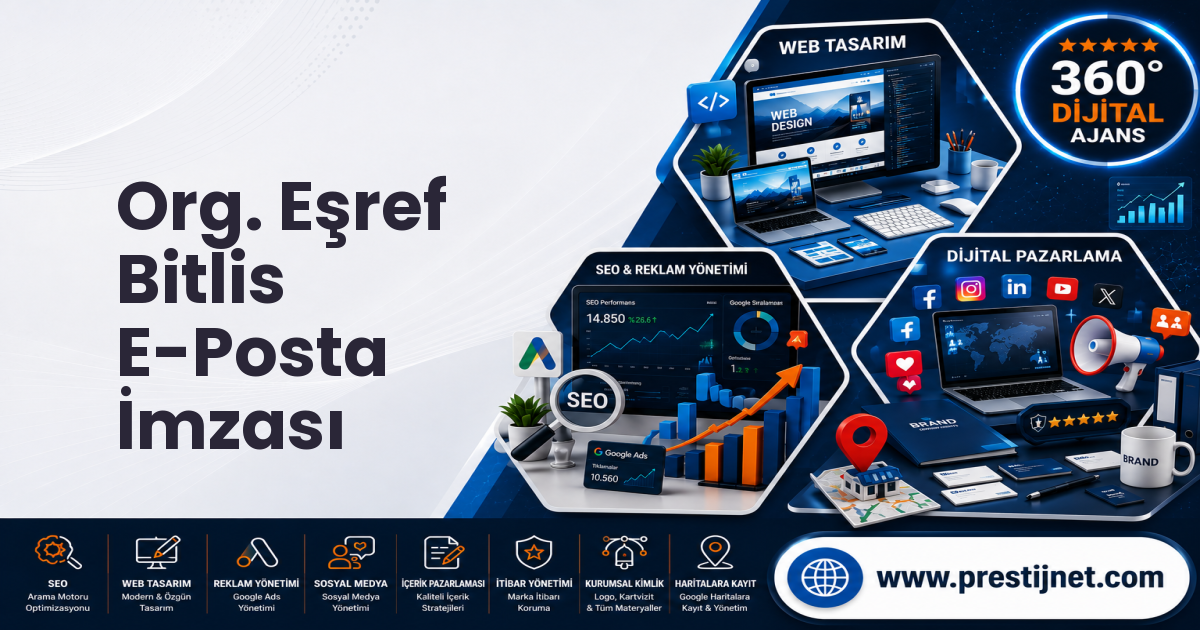 Org. Eşref Bitlis E-Posta İmzası