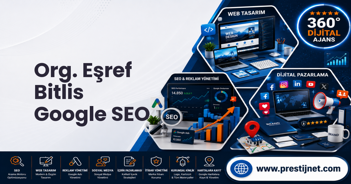 Org. Eşref Bitlis Google SEO