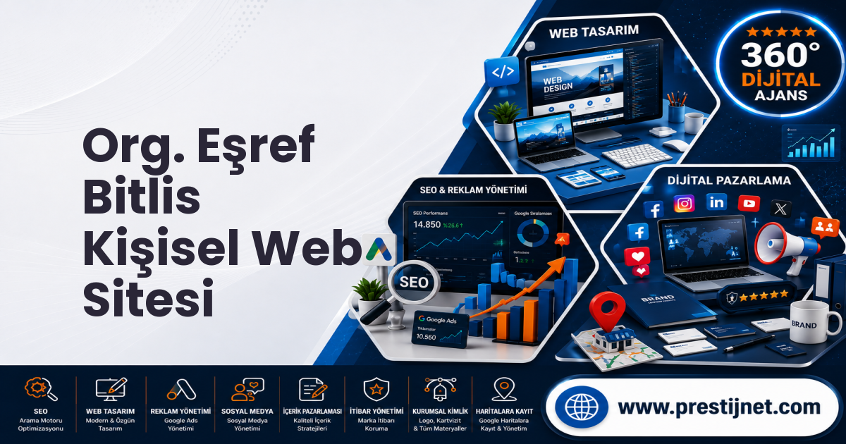 Org. Eşref Bitlis Kişisel Web Sitesi