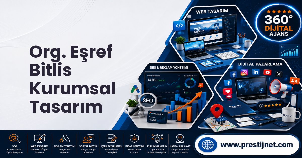 Org. Eşref Bitlis Kurumsal Tasarım
