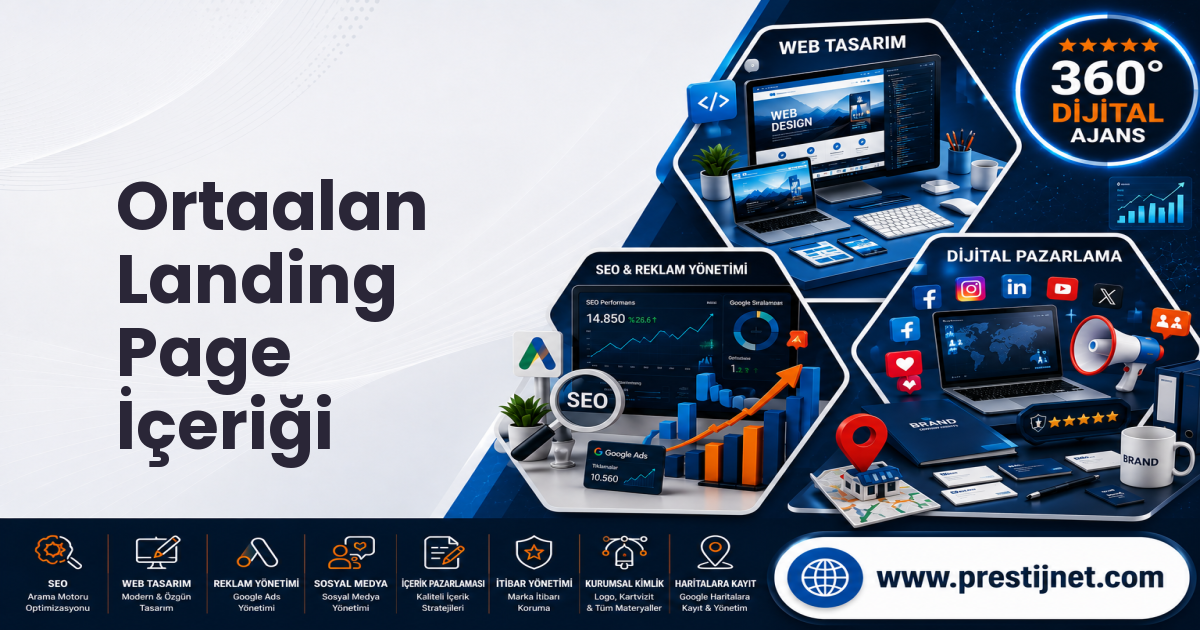 Ortaalan Landing Page İçeriği