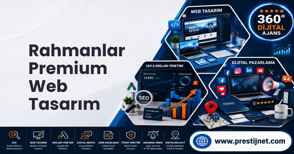Rahmanlar Premium Web Tasarım