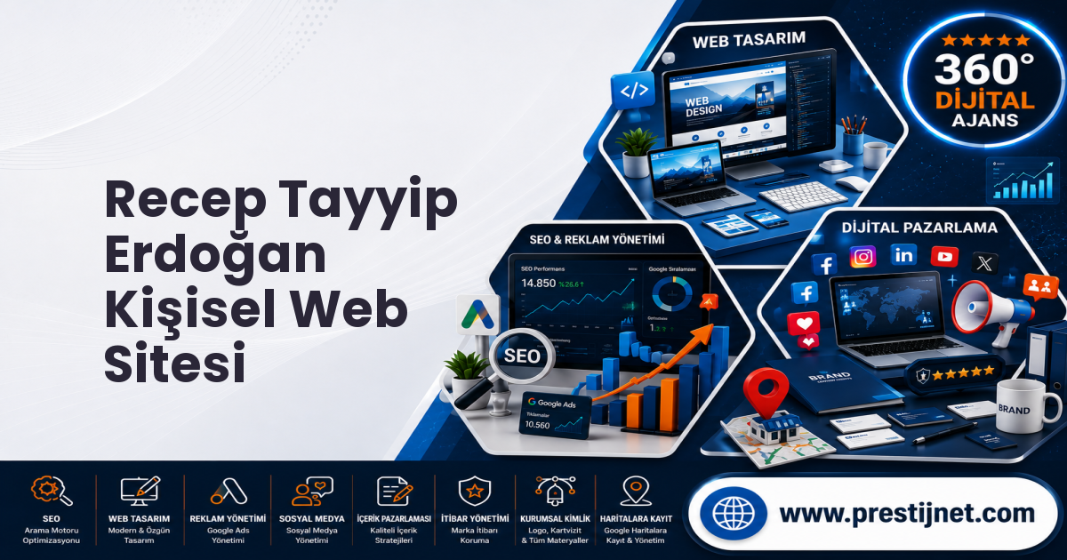 Recep Tayyip Erdoğan Kişisel Web Sitesi