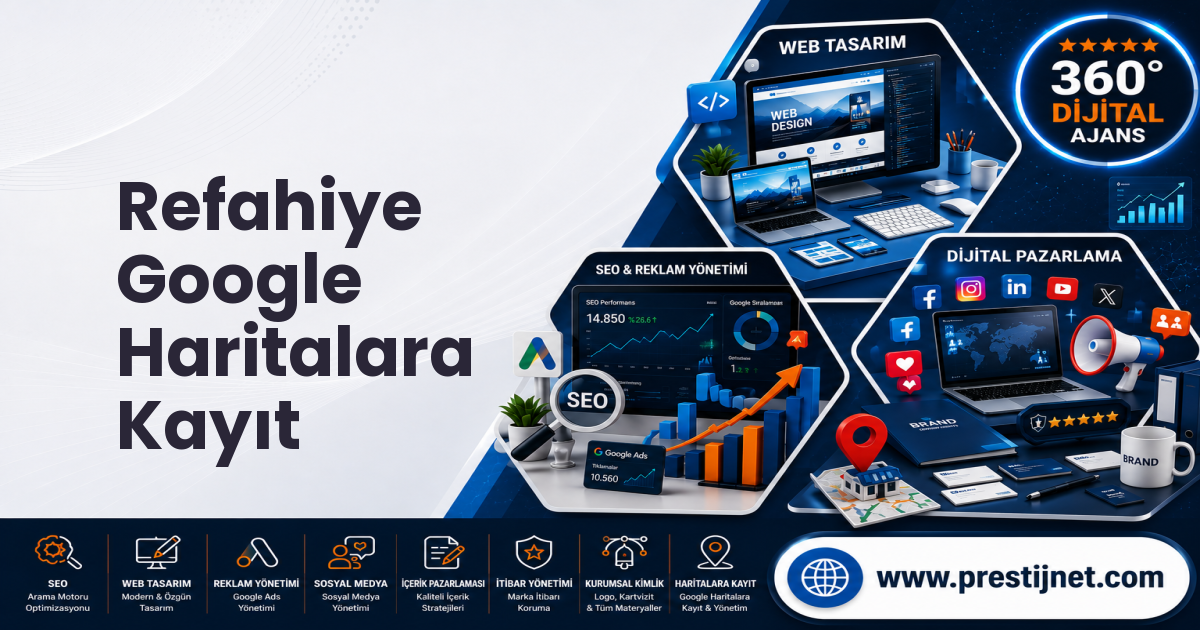 Refahiye Google Haritalara Kayıt