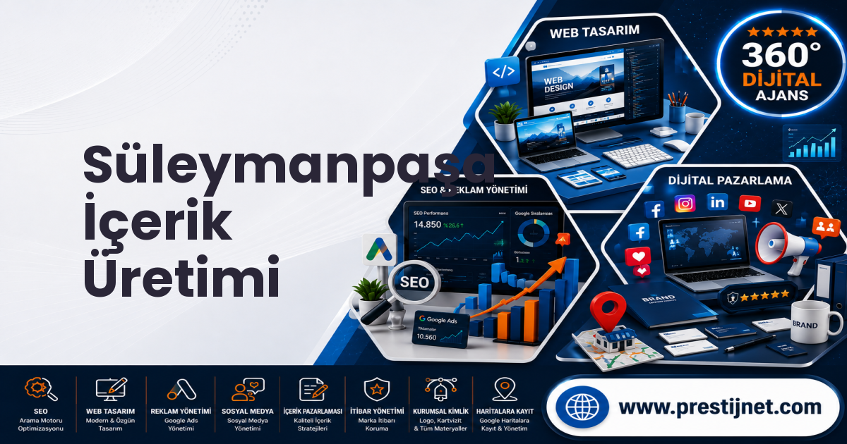 Süleymanpaşa İçerik Üretimi
