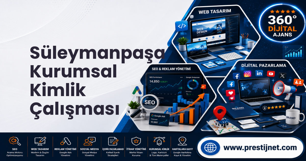 Süleymanpaşa Kurumsal Kimlik Çalışması