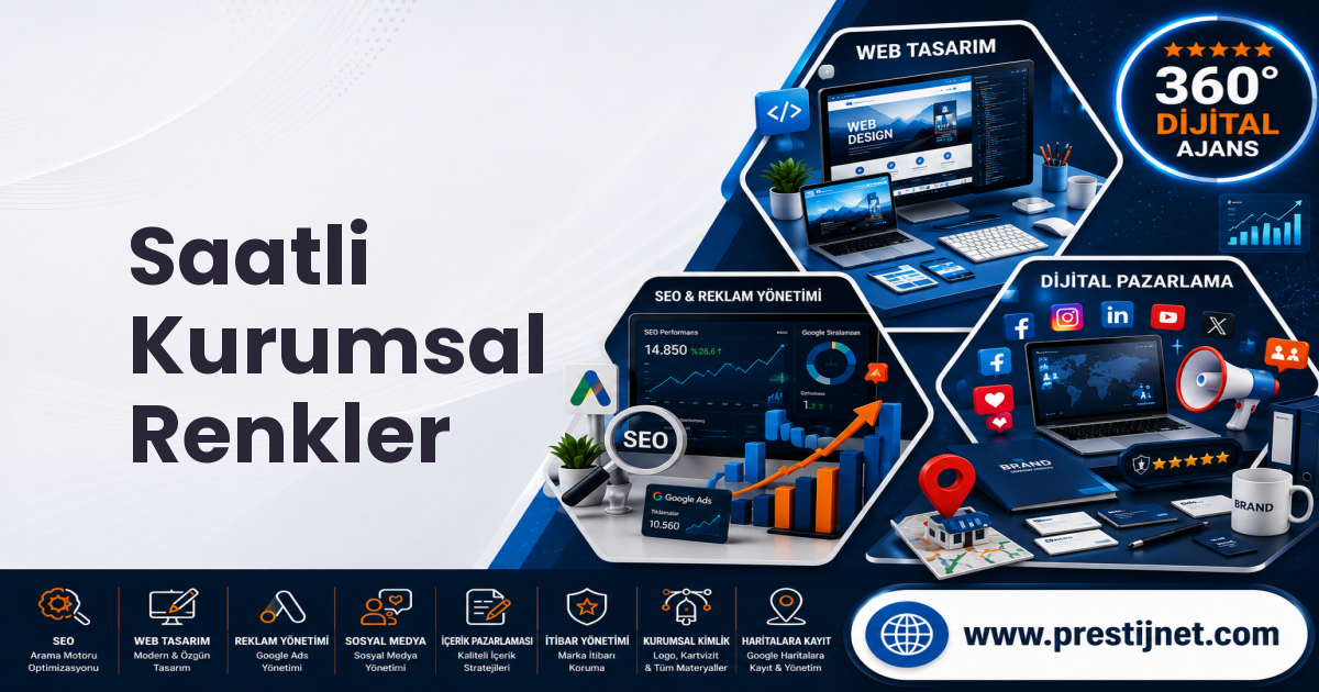 Saatli Kurumsal Renkler