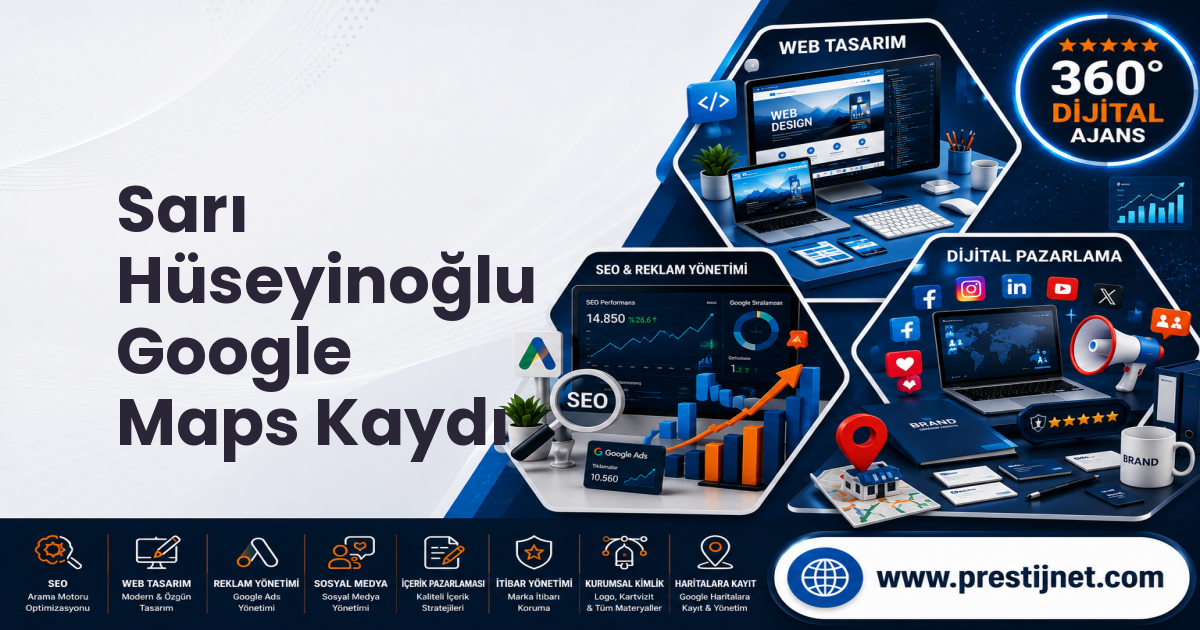 Sarı Hüseyinoğlu Google Maps Kaydı