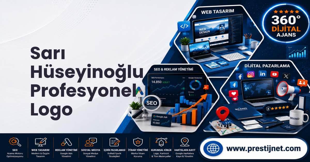 Sarı Hüseyinoğlu Profesyonel Logo