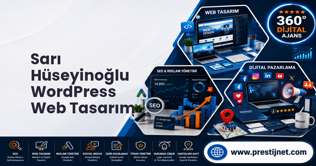 Sarı Hüseyinoğlu WordPress Web Tasarım