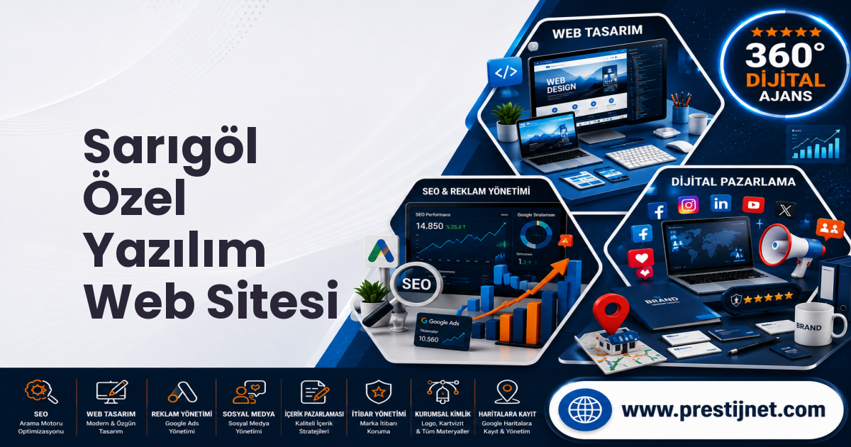 Sarıgöl Özel Yazılım Web Sitesi