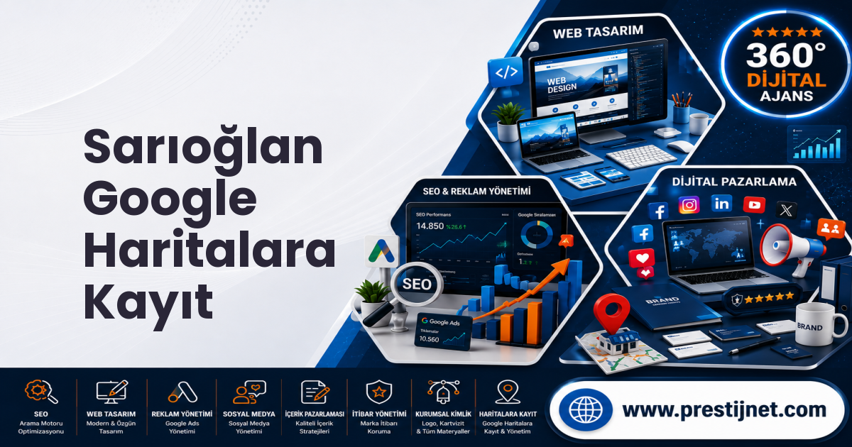 Sarıoğlan Google Haritalara Kayıt