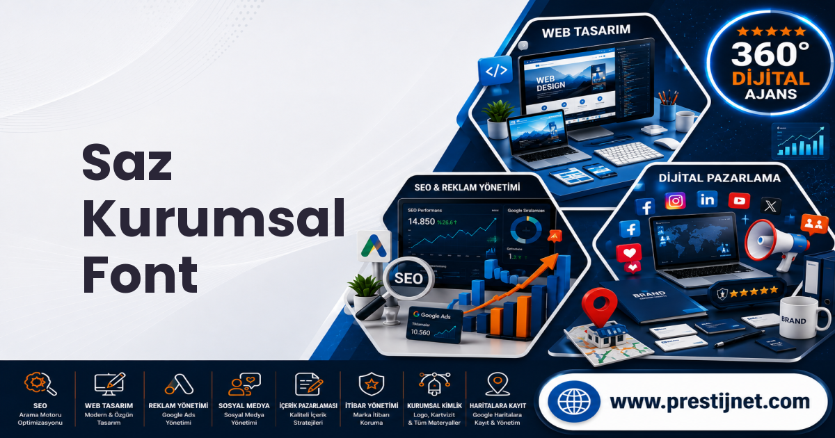 Saz Kurumsal Font