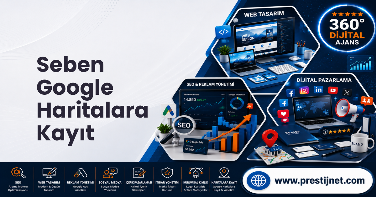 Seben Google Haritalara Kayıt