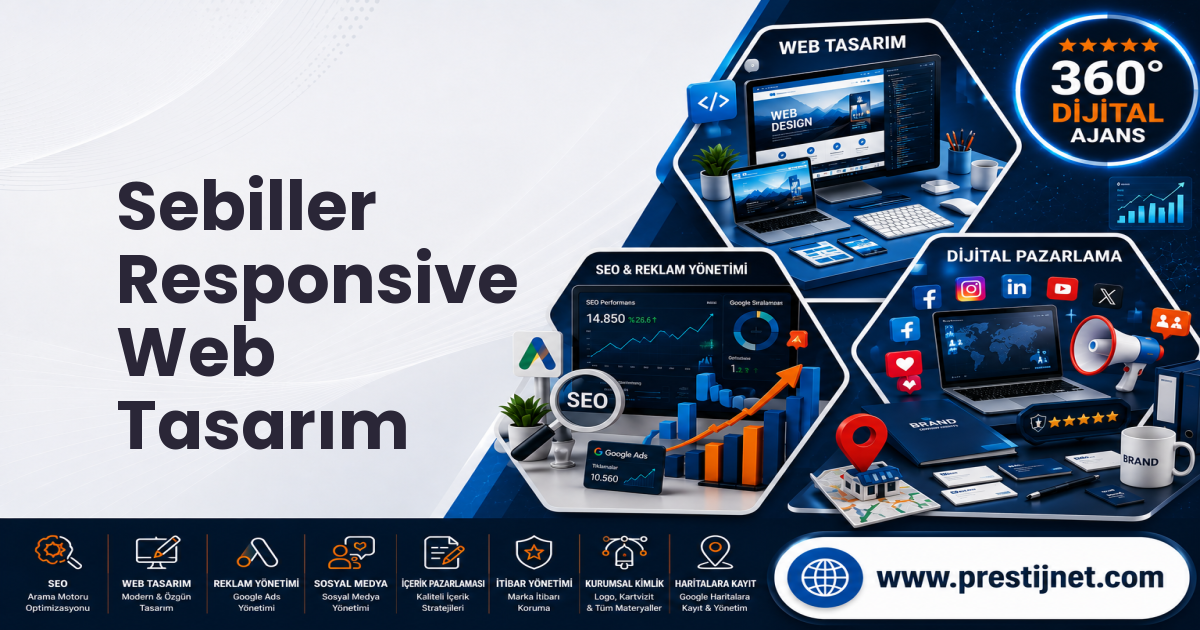 Sebiller Responsive Web Tasarım