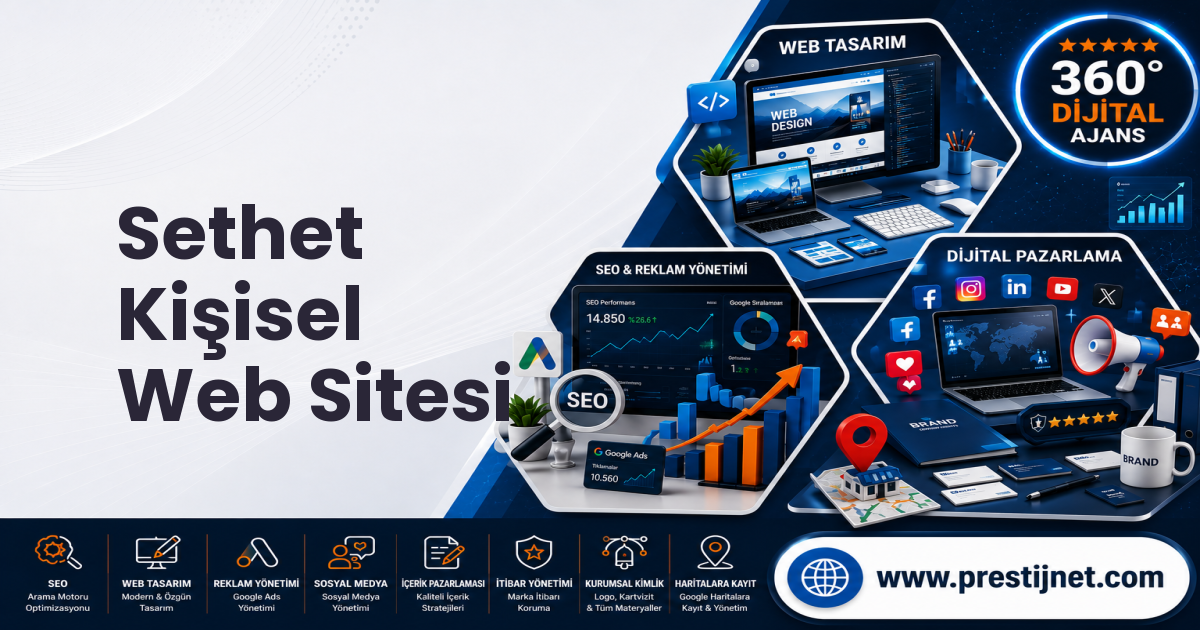 Sethet Kişisel Web Sitesi