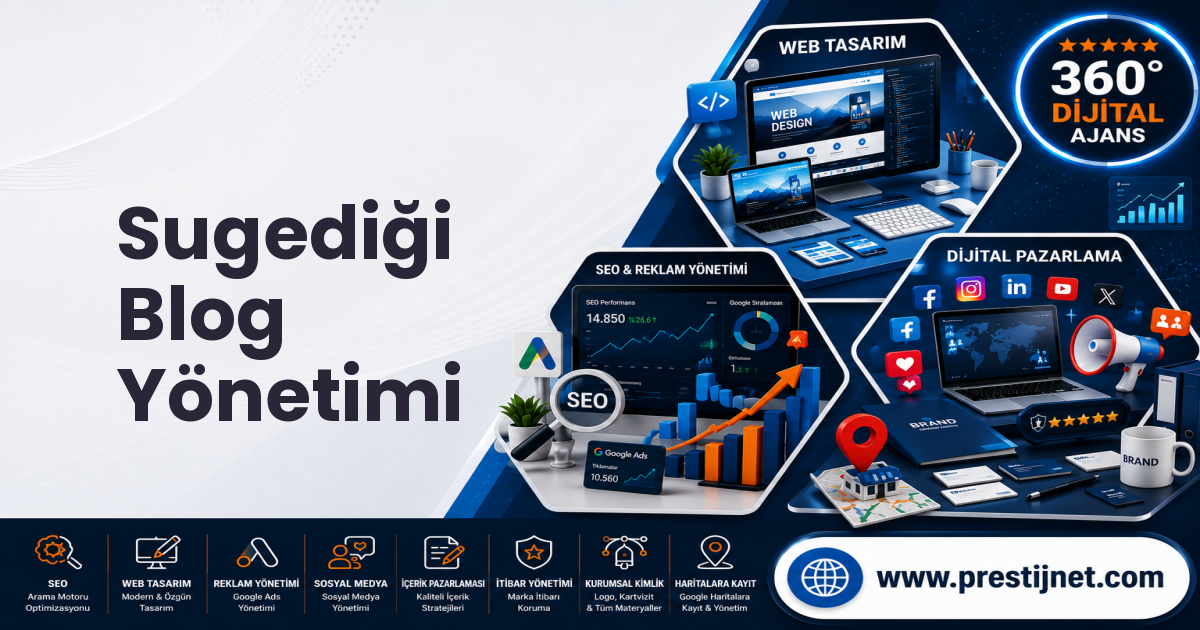 Sugediği Blog Yönetimi