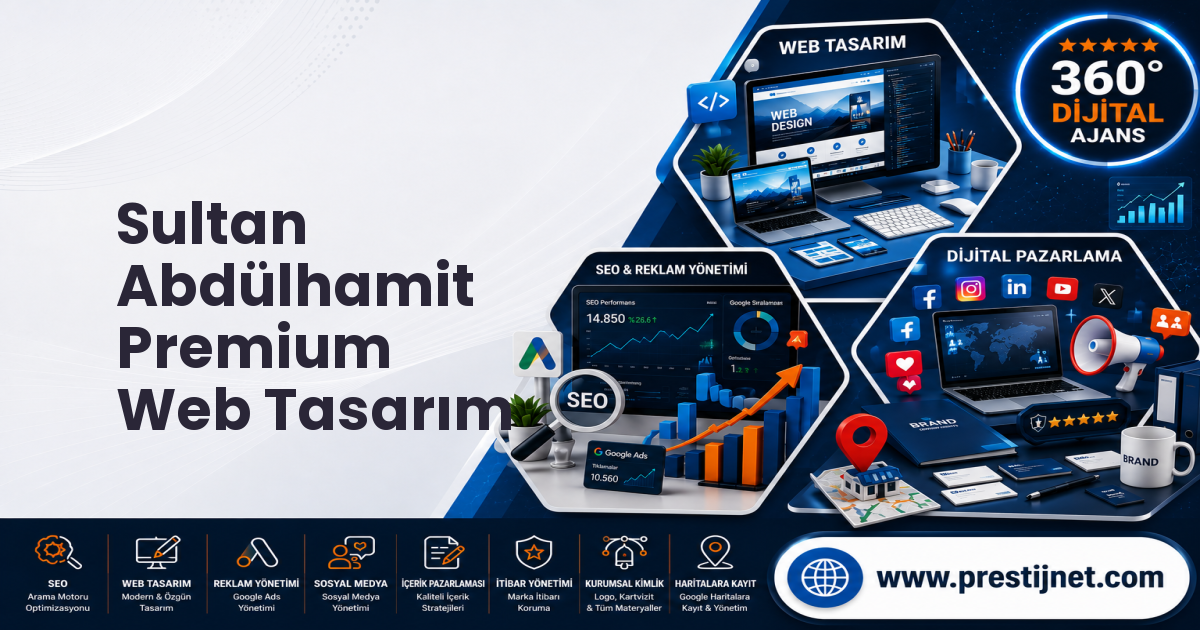 Sultan Abdülhamit Premium Web Tasarım