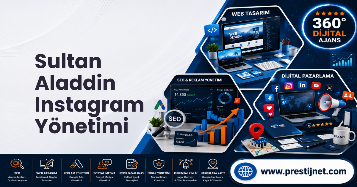 Sultan Aladdin Instagram Yönetimi