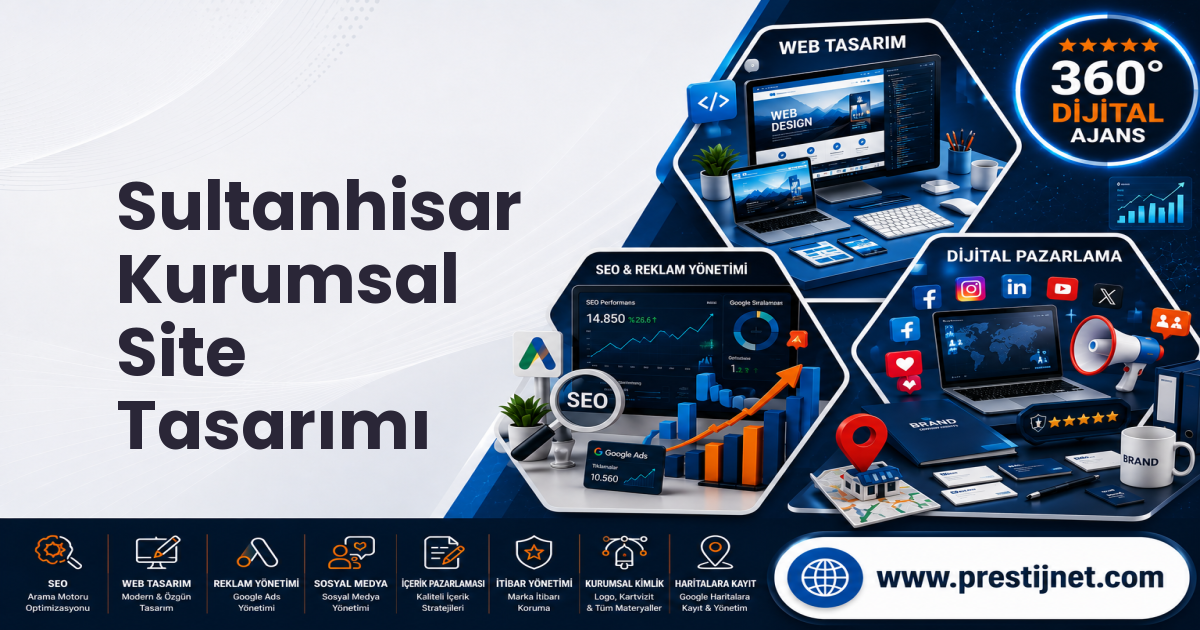 Sultanhisar Kurumsal Site Tasarımı
