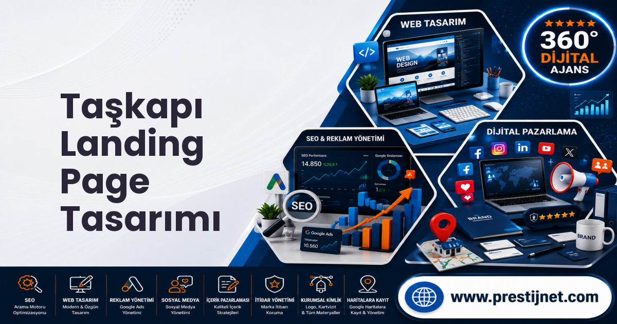Taşkapı Landing Page Tasarımı