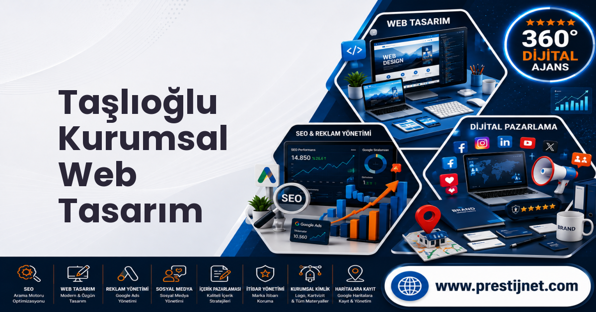 Taşlıoğlu Kurumsal Web Tasarım