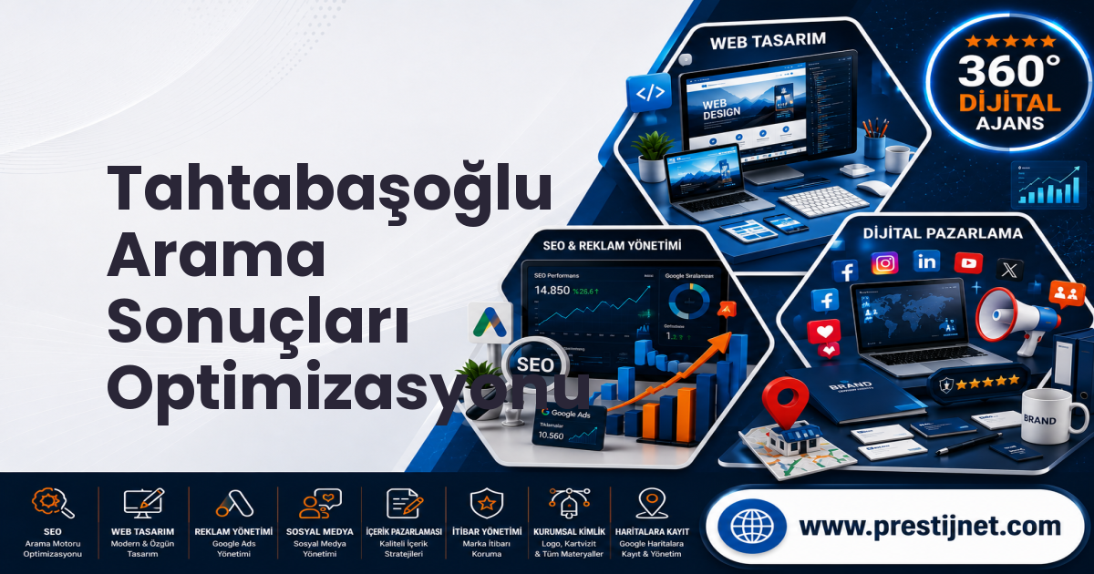 Tahtabaşoğlu Arama Sonuçları Optimizasyonu