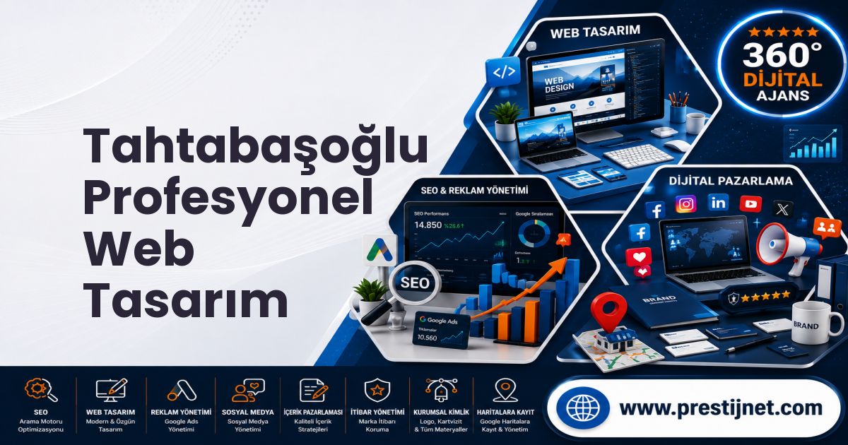 Tahtabaşoğlu Profesyonel Web Tasarım