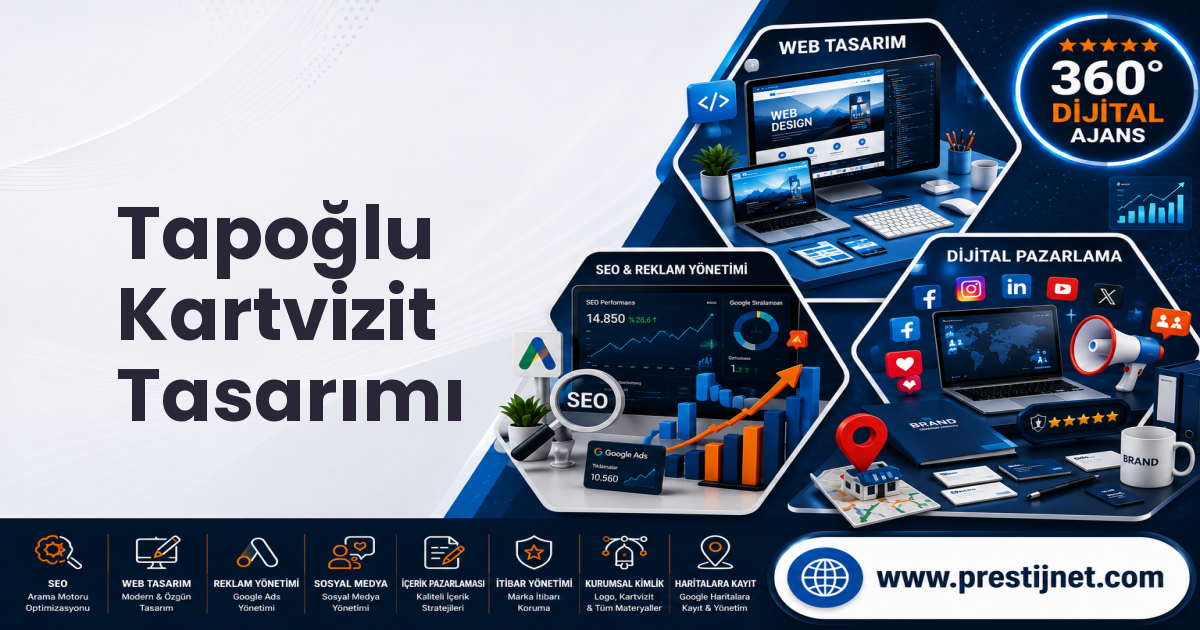 Tapoğlu Kartvizit Tasarımı