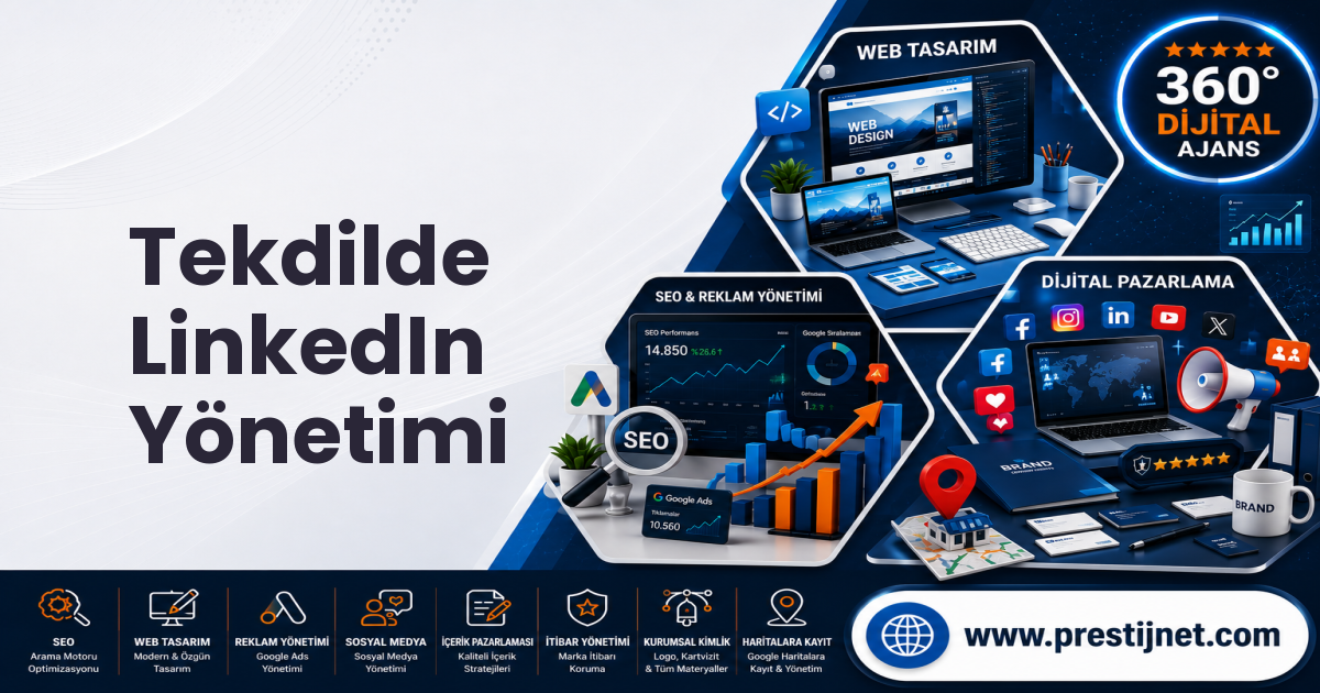 Tekdilde LinkedIn Yönetimi