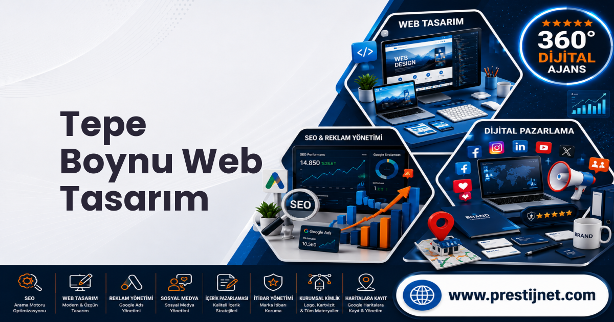 Tepe Boynu Web Tasarım